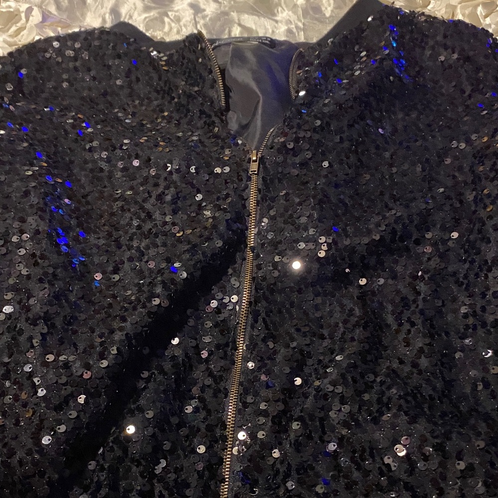 Sequin Black Jacket - image 1
